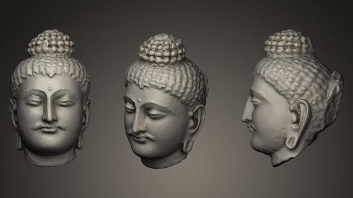 Buddha figurines (STKBD_0030) 3D model for CNC machine